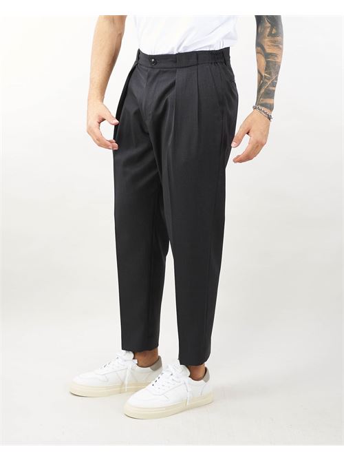 Robin virgin wool trousers with double pences Golden Craft GOLDEN CRAFT | Pants | GC1PFW24256746N038